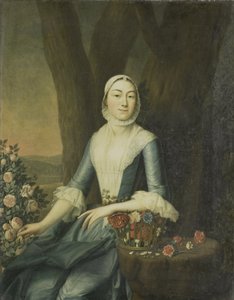 Portrait of Magdalena van Citters, Wife of Adriaen Isaac Hurgronje by Anonymous