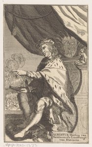 Portrait of Albrecht III, Duke of Saxony by Anonymous