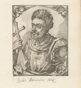 Portrait of Dawit II, Emperor of Abyssinia