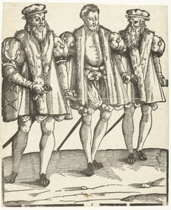 Portrait of Gaspard, Francois, and Odet de Coligny