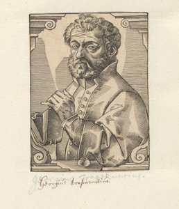 Portrait of Georg of Trebizond by Anonymous