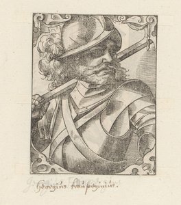 Portrait of Georg von Frundsberg by Anonymous