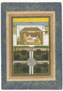 Prince in a Garden by Anonymous