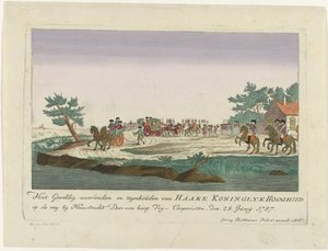 Princess of Orange Detained at Goejanverwellesluis, 1787 by Anonymous