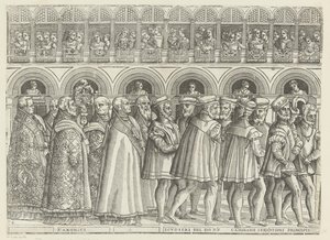 Procession of the Doge of Venice (fifth part) by Anonymous
