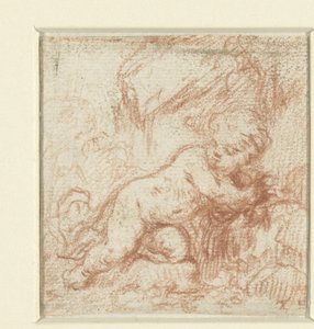 Putto in Landscape