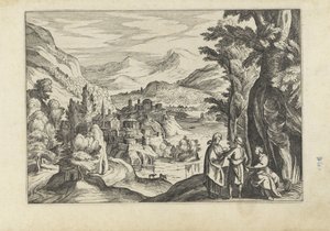 River Landscape (Landscapes with Figures)