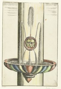 Round Basin with Lion