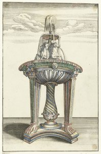 Round Basin on Large Tripod by Anonymous