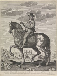 Equestrian Portrait of William II, Prince of Orange by Anonymous