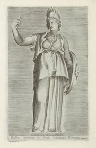 Sculpture of Bellona (Antieke sculpturen in Rome) by Anonymous