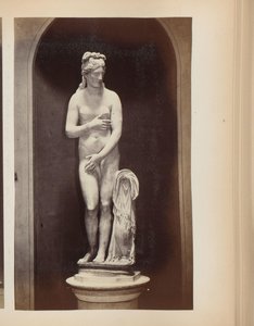 Sculpture of Venus in the Capitoline Museums in Rome, Italy