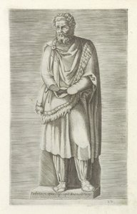 Sculpture of a Captive King by Anonymous