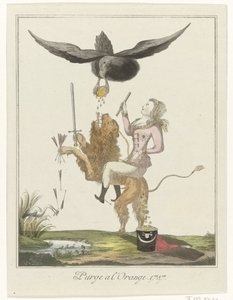 Satirical Print on the Dutch Payment to Prussia, 1787 by Anonymous