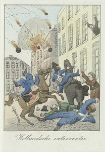 Caricature of the Dutch Intervention, 1831 (Dutch Intervention) by Anonymous