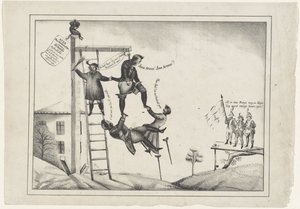 Caricature of the Volunteer Armament, 1830 by Anonymous