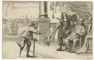 Satire on the Failed Attack on Ostend, 1658