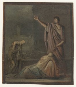 Standing Man by Lying Person
