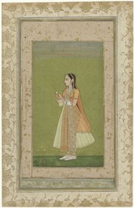 Standing Woman with Carafe and Drinking Bowl