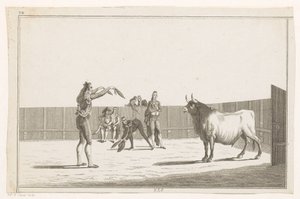Bullfighter with Banderillas (Collection of the Main Maneuvers of a Bullfight)