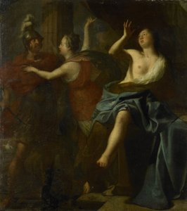 Tarquinius and Lucretia by Anonymous