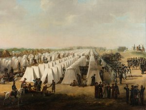 The Army Camp at Rijen by Anonymous
