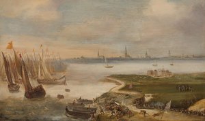 The Dutch Defeat at the Blokkersdijk, near Antwerp, 1605