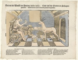 The Wolf and the Goat by Anonymous