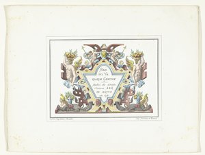 Title Page for the Series of Costume Prints in Facsimile Habitus Variarum Gentium