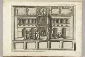 Scene with Virtues and Vices, 1594 by Anonymous