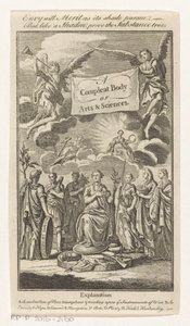 Triumph of Peace (title page for: The Universal Magazine of Knowledge and Pleasure Vol III, 1748)