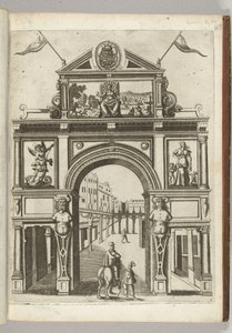 Triumphal Arch with the Maiden of the City, 1594