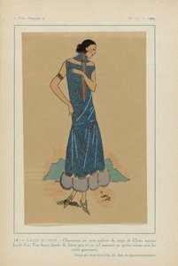 Très Parisien, 1923, No 11: 14. - LAQUE DE CHINE. - Charming is this outfit...