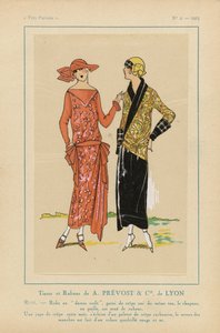 Very Parisian, 1923, No. 2: Fabrics and Ribbons by A. PRÉVOST & CIE