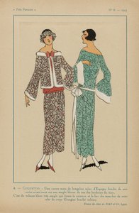 Very Parisian, 1923, No 8: 4. - COQUETTES. / A short jacket...