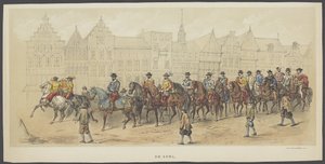 Utrecht Masquerade, Plate A: The Nobility, 1856