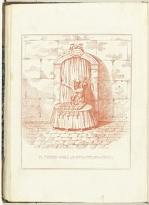 Father Time at the Gate to the Future, 1795 by Anonymous