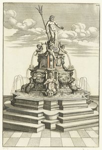 Polygonal Basin on Platform with Steps by Anonymous