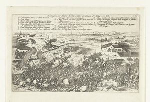 Battle at the River Gete, 1568 by Anonymous