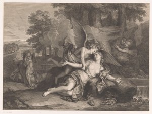 Venus Comforted by Amor