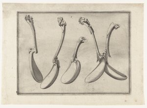 Five Spoons by Anonymous