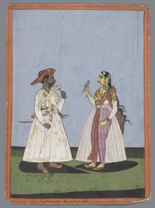 Prince with Dancer by Anonymous
