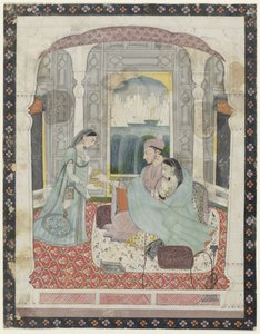 Royal Couple in Palace by Anonymous