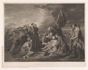 Six Portraits of Those Present at the Death of James Wolfe by Anonymous