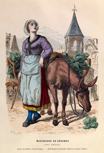 Vegetable seller