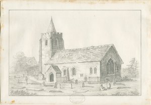 Acton Trussell Church by Anonymous Anonymous