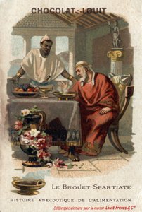 Anecdotal history of food: the Spartan barrow. Denys the Elder (431-367 BC), tyrant of Syracuse detested the barrow when he tasted it. The cook replied that he must not be hungry enough to appreciate it by Anonymous Anonymous