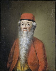 Caricature of Jean-Etienne Liotard, c.1752-1800 by Anonymous Anonymous