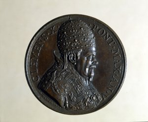 Clement X (1590 - 1676). Bronze Medal