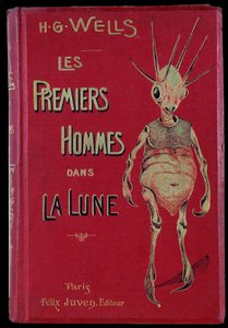Cover of The First Men in the Moon by H. G. Wells by Anonymous Anonymous